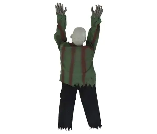Helovīna Rāpojošs Zombijs Zaļa 112 X 25.5 X 21.5 Cm Poliesters Vidaxl