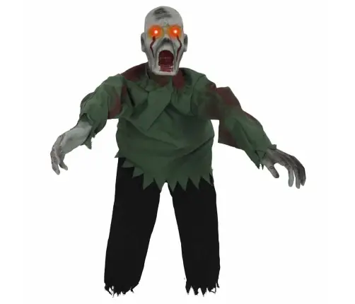 Helovīna Rāpojošs Zombijs Zaļa 112 X 25.5 X 21.5 Cm Poliesters Vidaxl