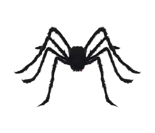 Helovīna Zirneklis Dekorācija Regulējams 3 Pcs Melna 150 Cm Vidaxl