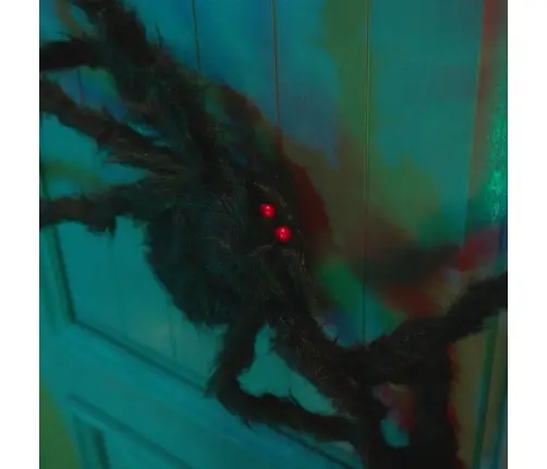 Helovīna Zirneklis Dekorācija Regulējams 6 Pcs Melna 75 Cm Vidaxl