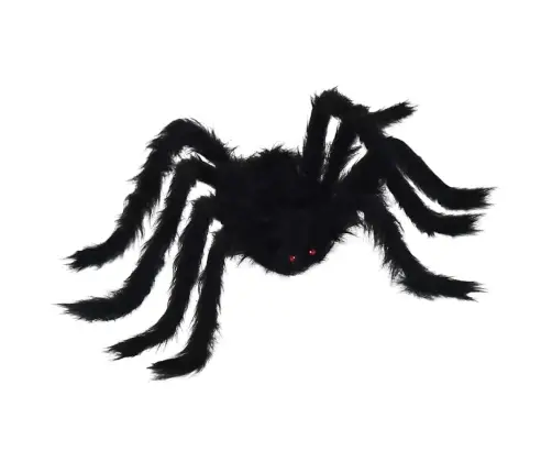 Helovīna Zirneklis Dekorācija Regulējams 6 Pcs Melna 75 Cm Vidaxl