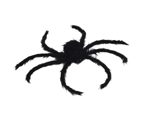 Helovīna Zirneklis Dekorācija Regulējams 6 Pcs Melna 75 Cm Vidaxl