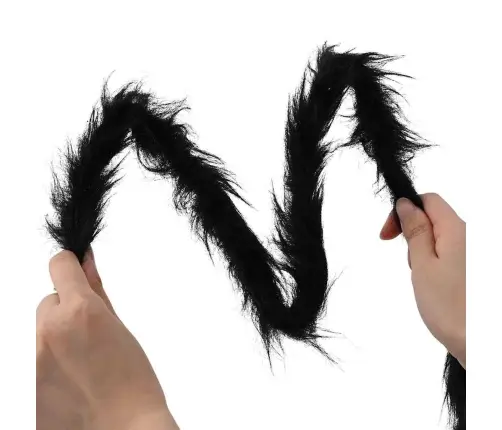 Helovīna Zirneklis Dekorācija Regulējams 6 Pcs Melna 75 Cm Vidaxl