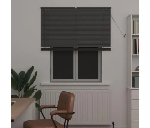 Venecijos Žaliuzės Sidabrinė Pilka 150 X 110 Cm Pvc