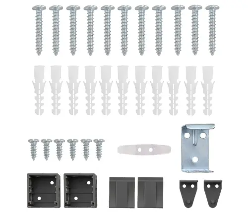 Venecijos Žaliuzės Sidabrinė Pilka 150 X 120 Cm Pvc