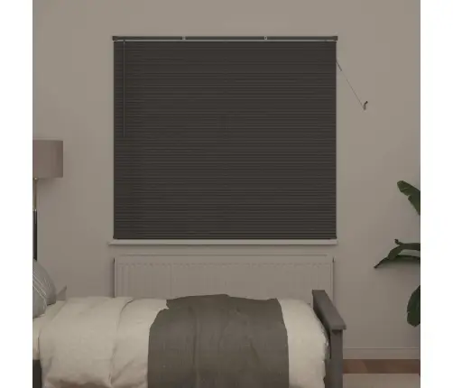 Venēcijas Žalūzija Sudrabaini Pelēks 150 X 140 Cm Pvc Vidaxl