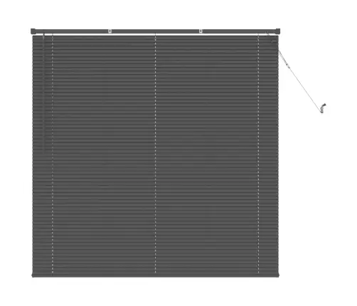 Venēcijas Žalūzija Sudrabaini Pelēks 150 X 140 Cm Pvc Vidaxl