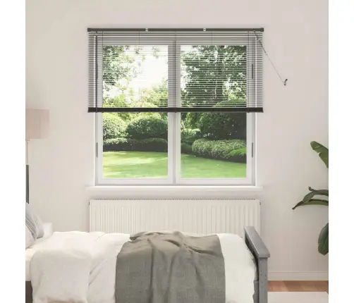 Veneetsia Rulo Reguleeritav Hõbehall 150 X 150 Cm Pvc