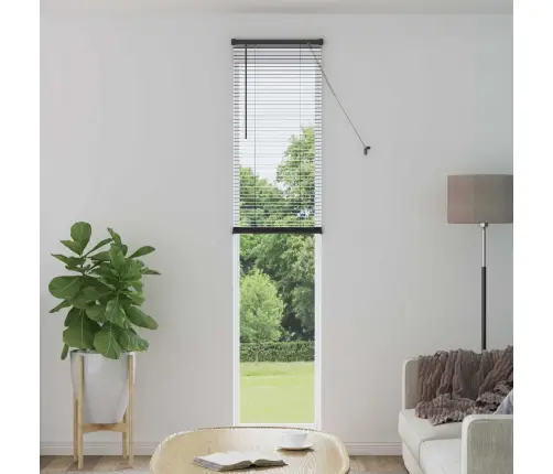 Veneetsia Rulo Reguleeritav Hõbehall 213 X 50 Cm Pvc