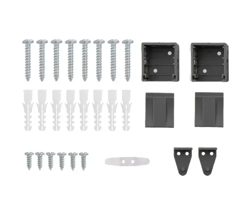 Veneetsia Rulo Reguleeritav Hõbehall 213 X 70 Cm Pvc