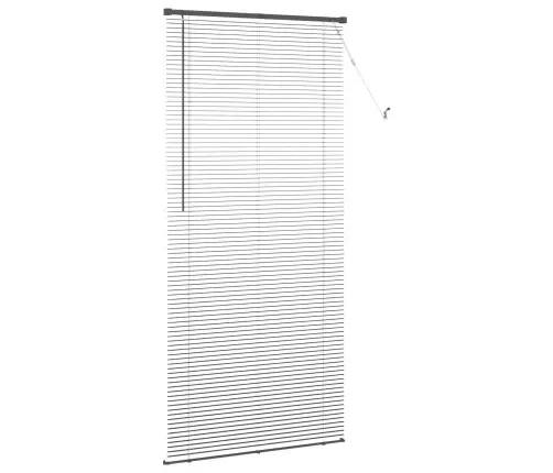 Veneetsia Rulo Reguleeritav Hõbehall 213 X 100 Cm Pvc