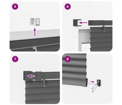 Veneetsia Rulo Reguleeritav Hõbehall 213 X 110 Cm Pvc