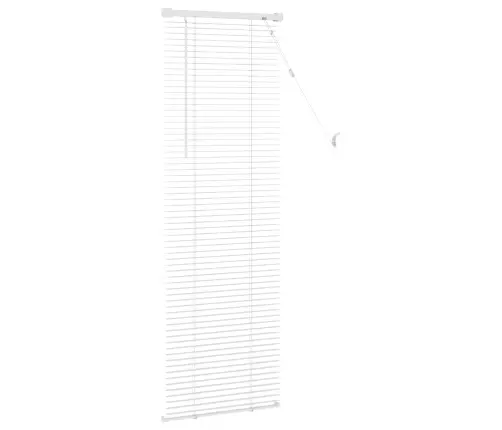 Venēcijas Žalūzija Regulējams Balts 150 X 50 Cm Pvc Vidaxl