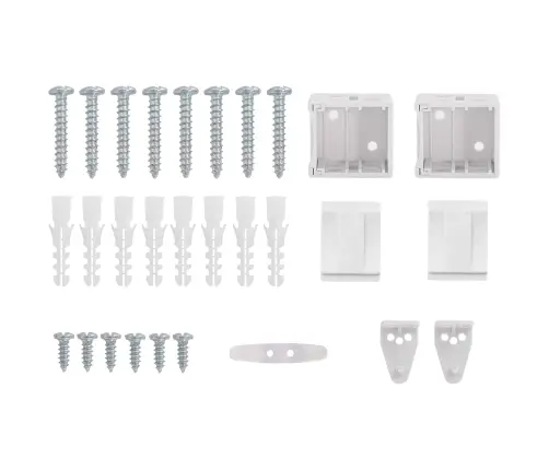 Venēcijas Žalūzija Regulējams Balts 150 X 60 Cm Pvc Vidaxl