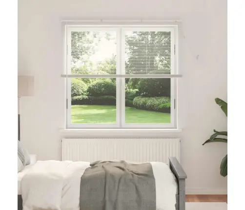 Veneetsia Rulo Reguleeritav Valge 150 X 130 Cm Pvc