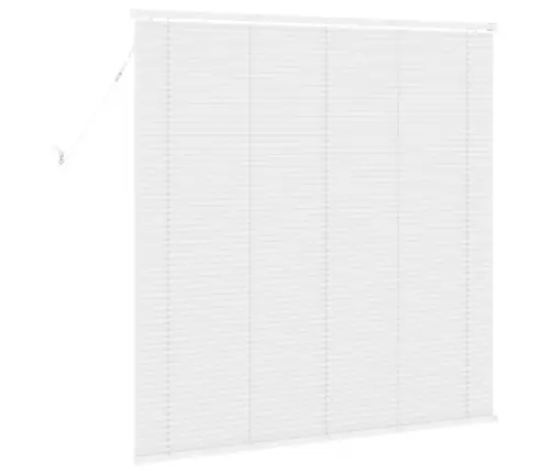 Venēcijas Žalūzija Regulējams Balts 150 X 150 Cm Pvc Vidaxl