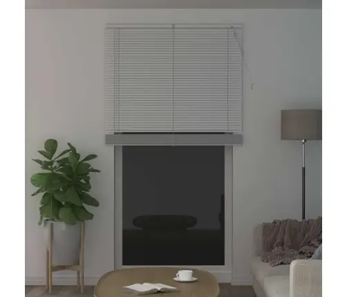 Venecijos Žaliuzės Reguliuojamas Balta 213 X 110 Cm Pvc