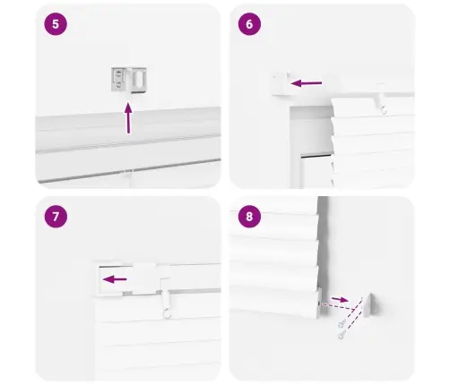 Veneetsia Rulo Reguleeritav Valge 213 X 140 Cm Pvc