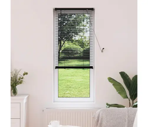 Veneetsia Rulo Reguleeritav Must 150 X 40 Cm Pvc