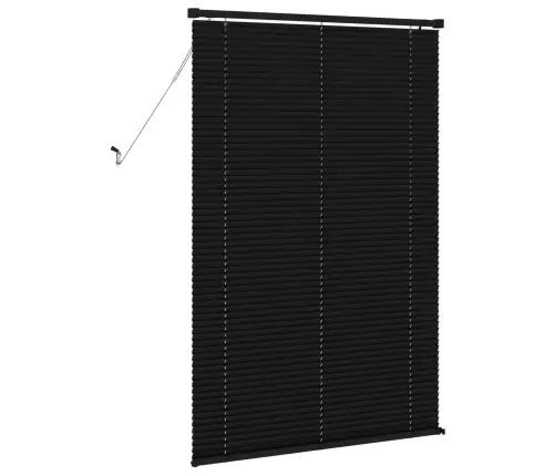 Venecijos Žaliuzės Reguliuojamas Juoda 150 X 70 Cm Pvc