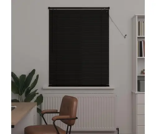 Veneetsia Rulo Reguleeritav Must 150 X 100 Cm Pvc