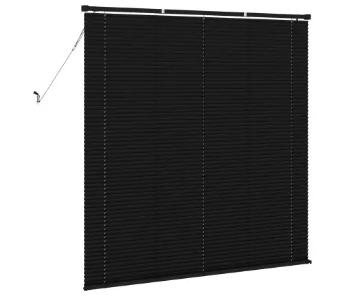 Venecijos Žaliuzės Reguliuojamas Juoda 150 X 130 Cm Pvc