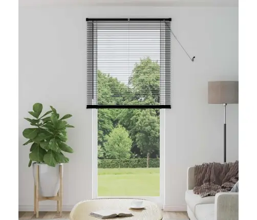 Veneetsia Rulo Reguleeritav Must 213 X 100 Cm Pvc