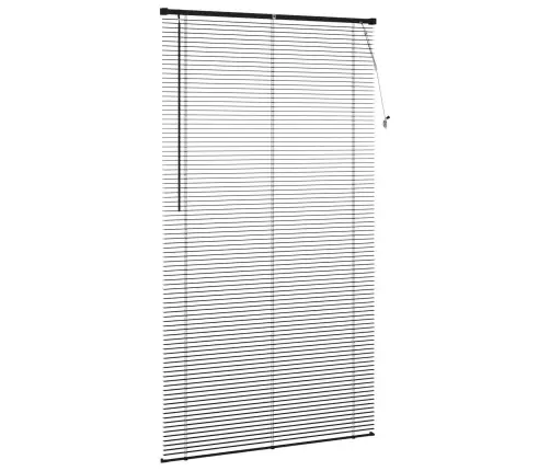 Venecijos Žaliuzės Reguliuojamas Juoda 213 X 120 Cm Pvc