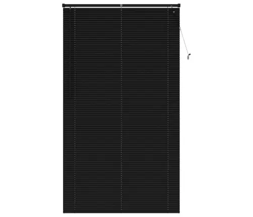 Venecijos Žaliuzės Reguliuojamas Juoda 213 X 120 Cm Pvc