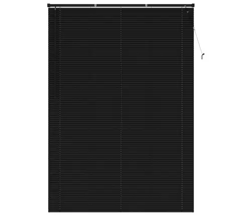 Venecijos Žaliuzės Reguliuojamas Juoda 213 X 150 Cm Pvc