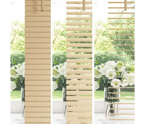 Veneetsia Rulo Reguleeritav Helepruun Mustriga 150 X 40 Cm Pvc