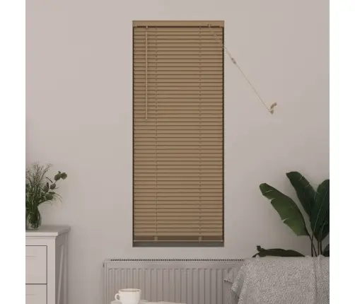 Venecijos Žaliuzės Šviesiai Ruda Su Raštu 150 X 60 Cm Pvc