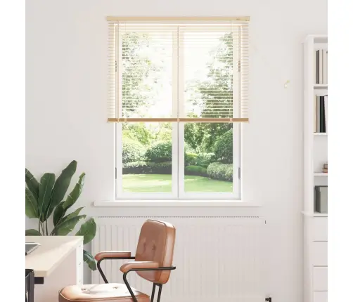 Venecijos Žaliuzės Šviesiai Ruda Su Raštu 150 X 70 Cm Pvc