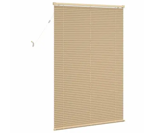 Venecijos Žaliuzės Šviesiai Ruda Su Raštu 150 X 70 Cm Pvc