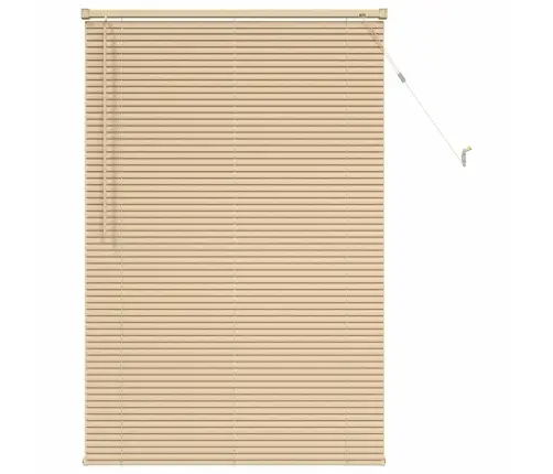 Venecijos Žaliuzės Šviesiai Ruda Su Raštu 150 X 70 Cm Pvc