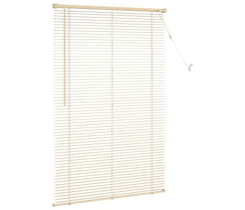 Veneetsia Rulo Reguleeritav Helepruun Mustriga 150 X 100 Cm Pvc