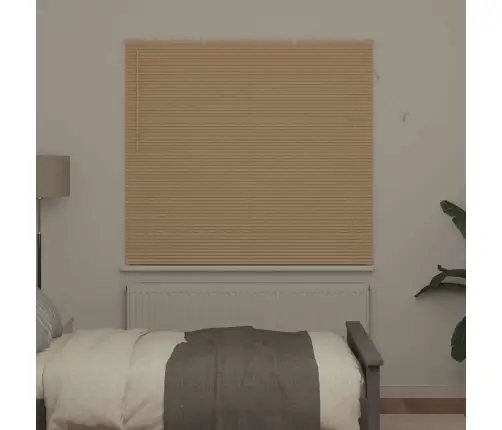 Veneetsia Rulo Reguleeritav Helepruun Mustriga 150 X 140 Cm Pvc