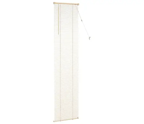 Venecijos Žaliuzės Šviesiai Ruda Su Raštu 213 X 60 Cm Pvc