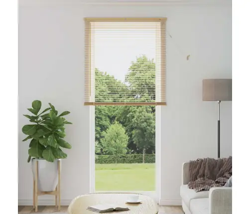 Venecijos Žaliuzės Šviesiai Ruda Su Raštu 213 X 100 Cm Pvc