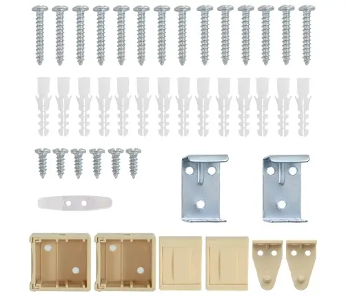 Veneetsia Rulo Reguleeritav Helepruun Mustriga 213 X 160 Cm Pvc