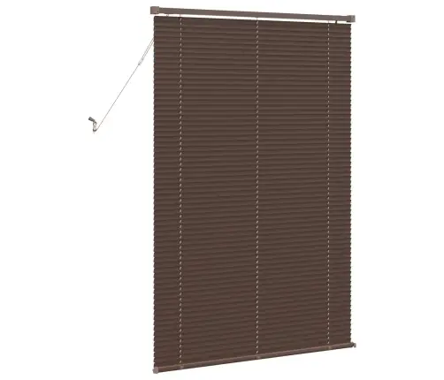 Venecijos Žaliuzės Tamsiai Ruda Su Raštu 150 X 100 Cm Pvc