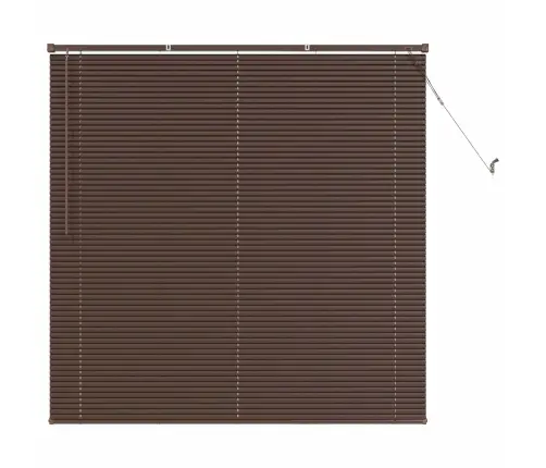 Venecijos Žaliuzės Tamsiai Rudas Su Medžio Raštu 160 X 150 Cm