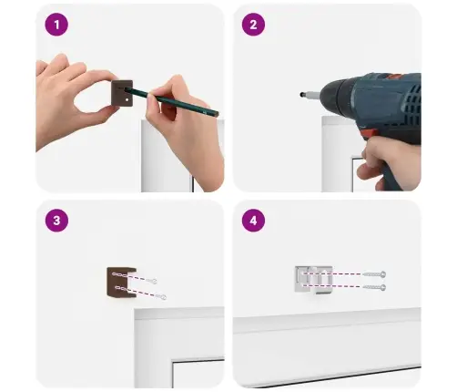 Veneetsia Rulo Reguleeritav Tumepruun Mustriga 213 X 100 Cm Pvc