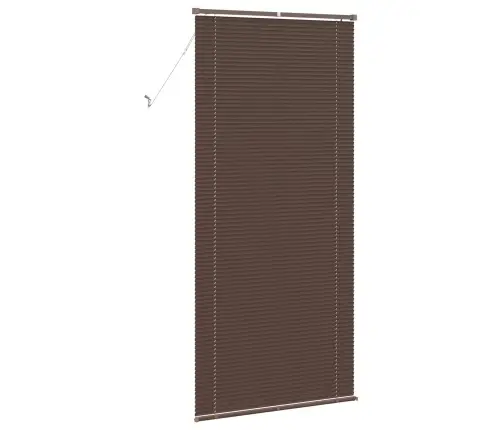 Veneetsia Rulo Reguleeritav Tumepruun Mustriga 213 X 100 Cm Pvc