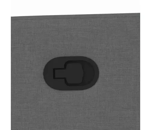 Masāžas Atzveltnes Krēsls Tumši Pelēka 69 X 86 X 100 Cm Audums Vidaxl