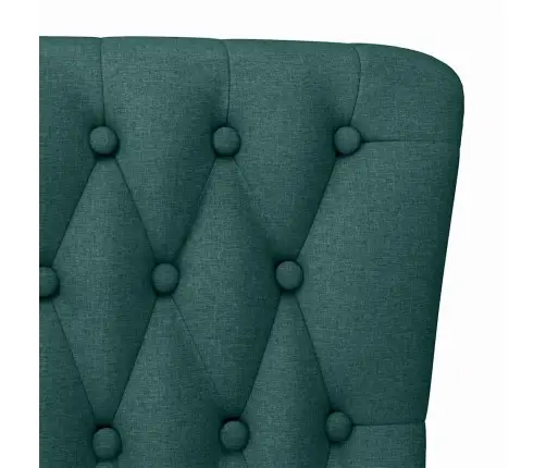 Šlepetė Krėslas Tamsiai Žalia 56,5 X 70 X 110 Cm Audinys