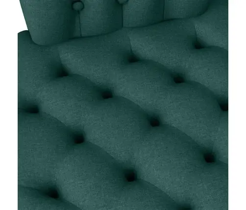 Šlepetė Krėslas Tamsiai Žalia 56,5 X 70 X 110 Cm Audinys