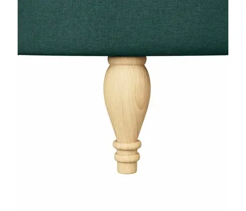 Šlepetė Krėslas Tamsiai Žalia 56,5 X 70 X 110 Cm Audinys