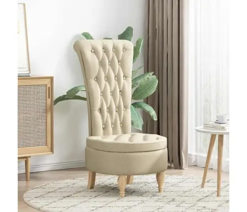 Slipper Tool Cream 56,5 X 70 X 110 Cm Kangas