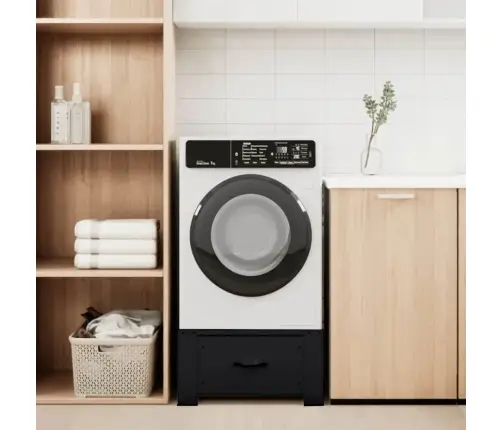 Pesumasina Pedestal Must 64 X 55 X 32,5 Cm Teras